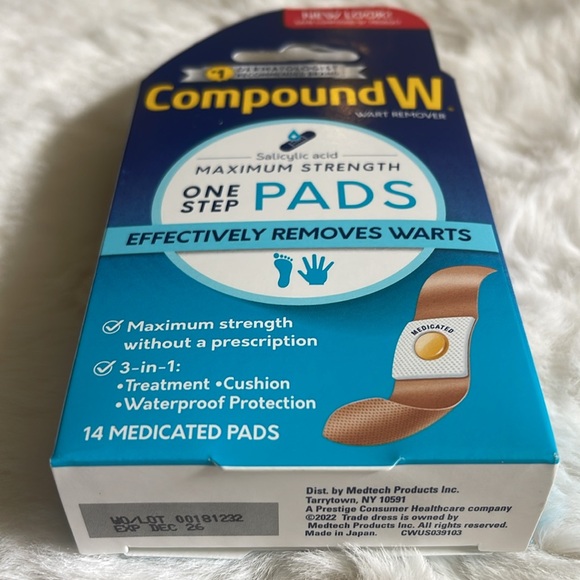 New in original box from pharmacy Compound W One Step Pads purchased April 2024 - Picture 5 of 5